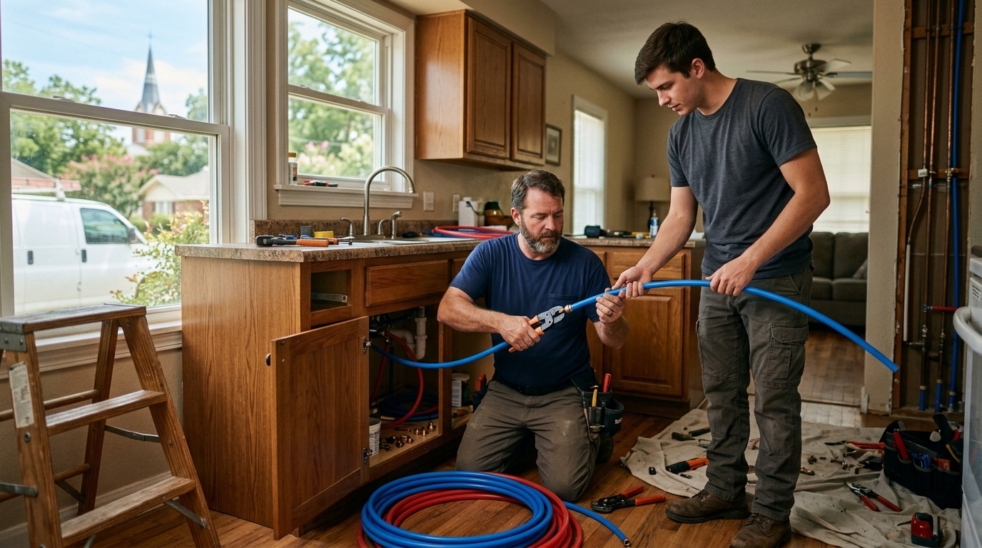 Repipe Plumbing Services in Canton, TX